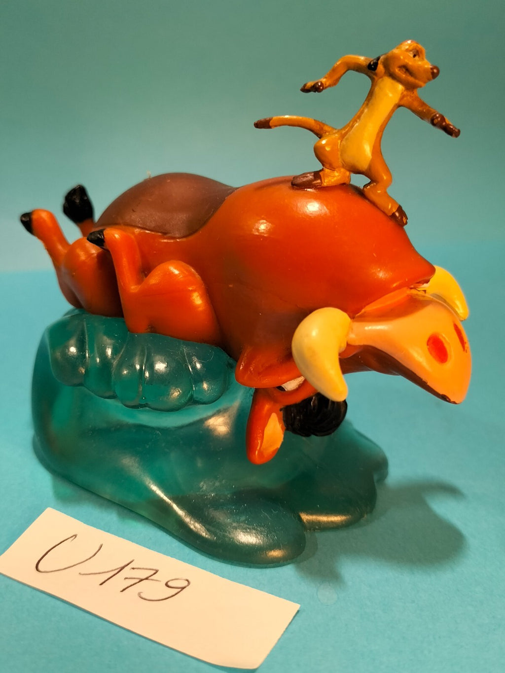 Figure U179: Timon &amp; Pumbaa Lion King 7.5cm Disney Applause