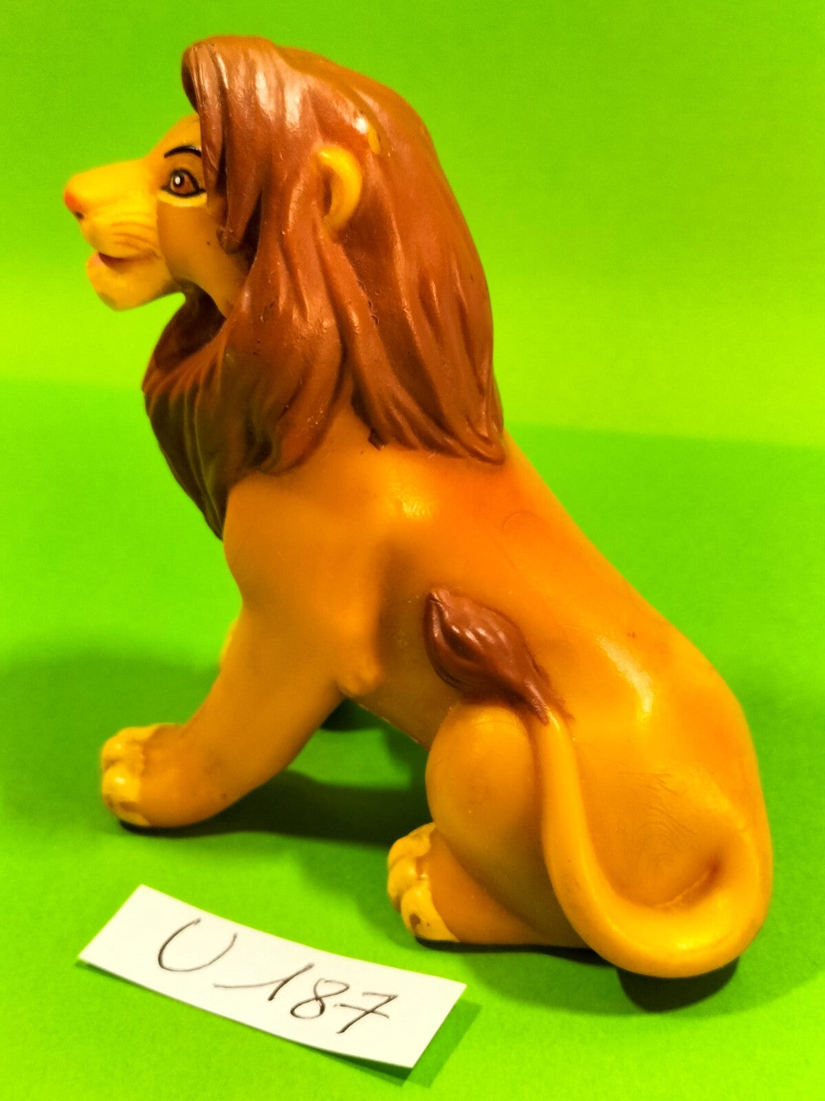 Figurine U187: Simba Lion King Disney 8cm