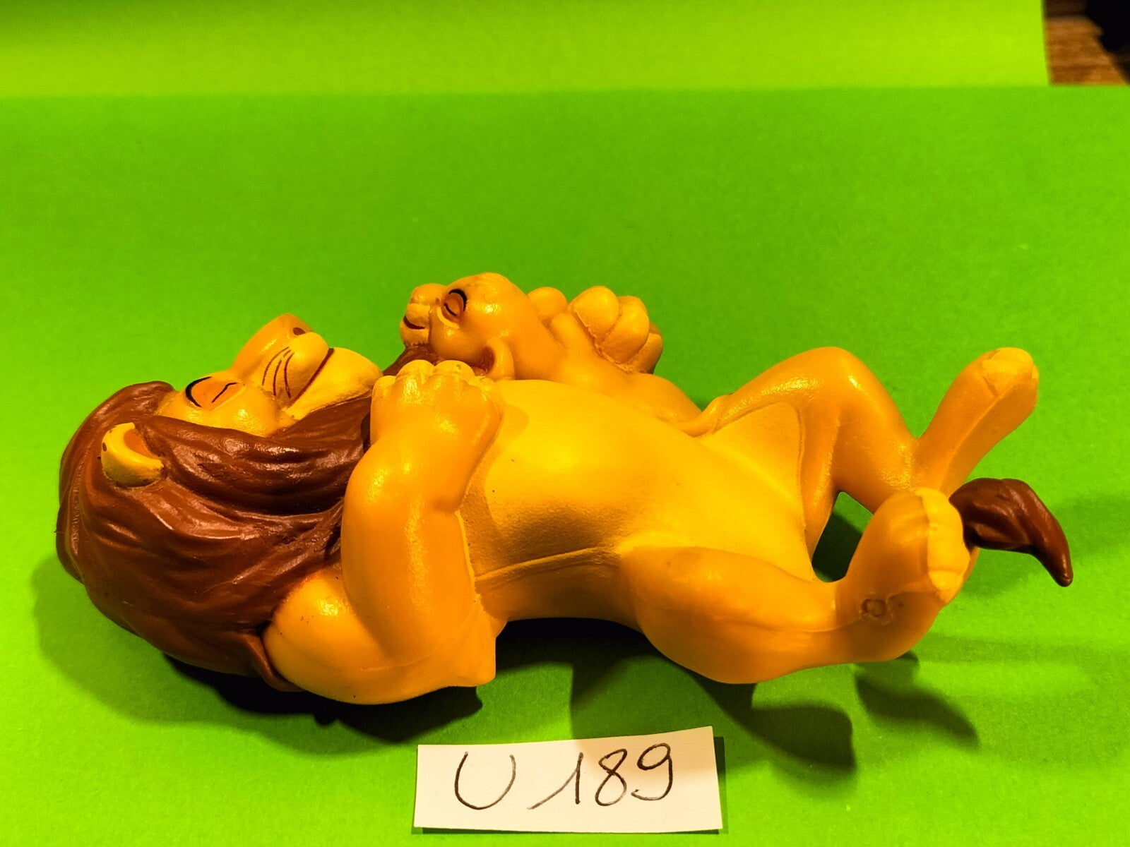 Figure U189: Simba &amp; Mufasa Lion King Disney 11cm