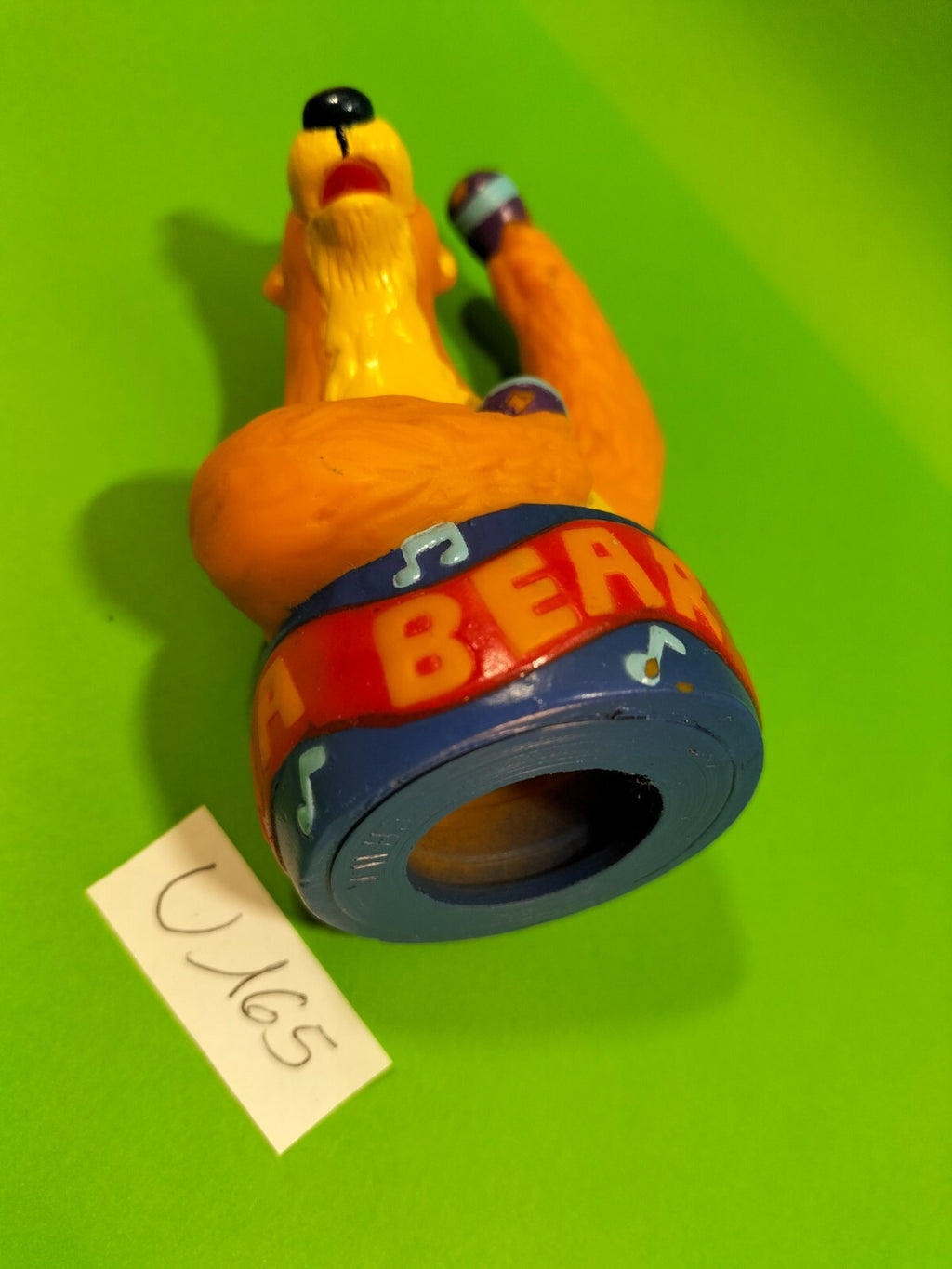 Figurine U165: cap/bust Bear Tiberius Henson 9cm Bear in the big blue house