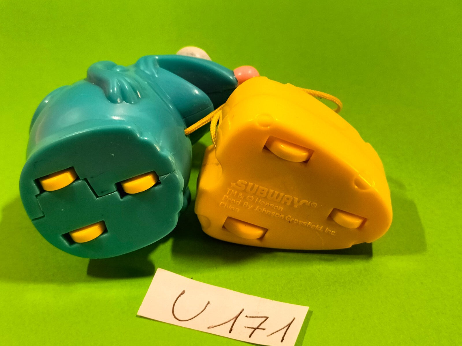 Figurine U171: Souris Tutter Tibère Henson 5cm Bear in the big blue house Subway