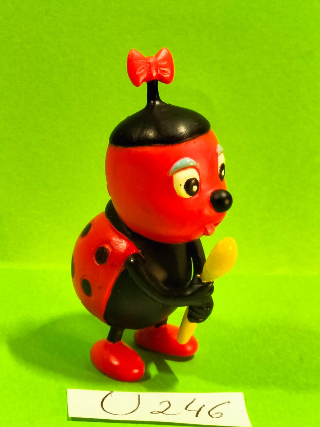 Figurine U246: Belle the Ladybug 6cm The Funny Little Creatures Plastoy 2003
