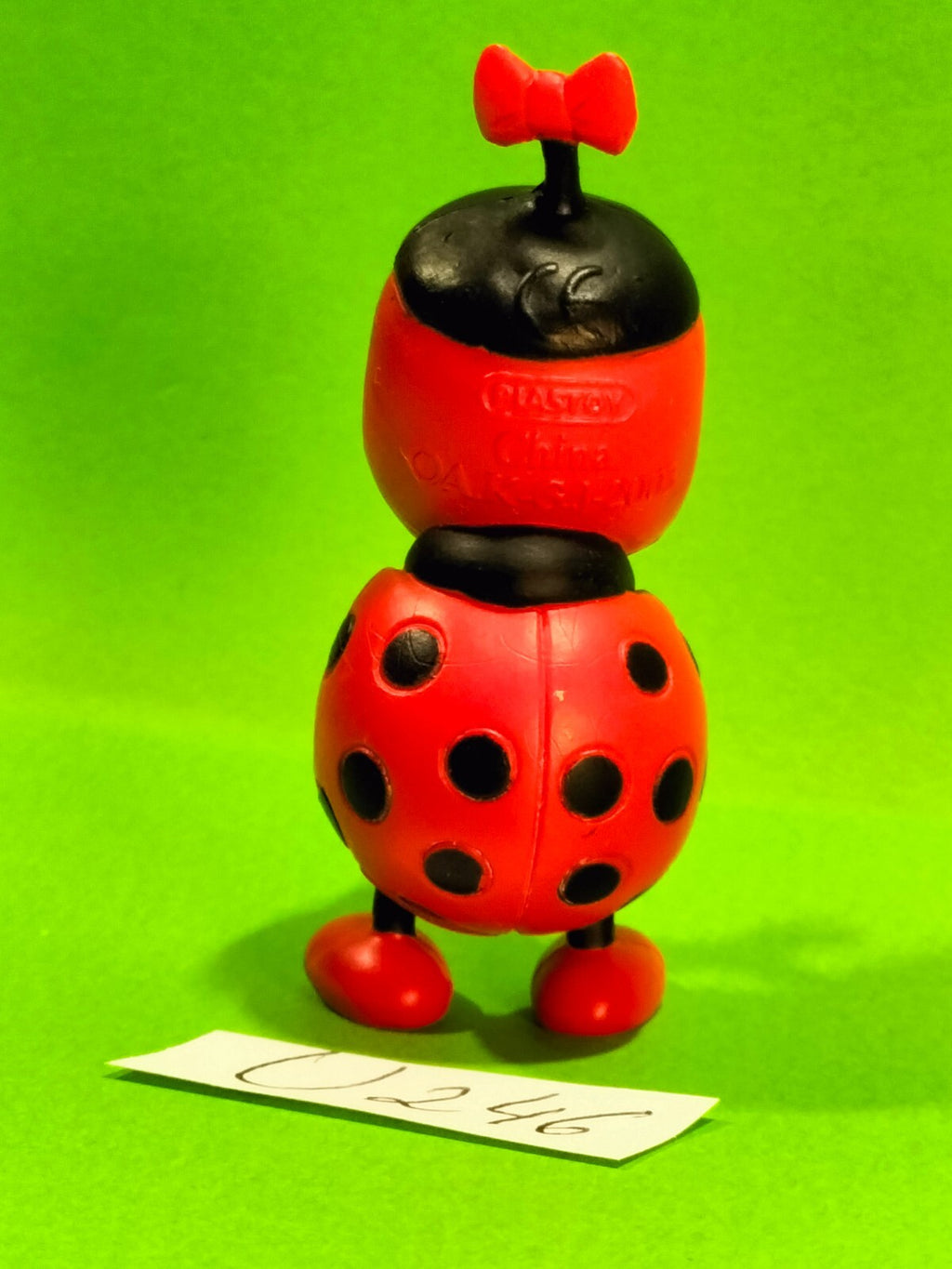 Figurine U246: Belle the Ladybug 6cm The Funny Little Creatures Plastoy 2003