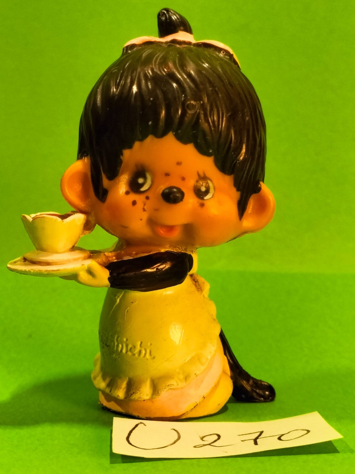 Figurine U269/U270 (your choice): Kiki waitress Monchichi 5.5cm Sekiguchi 1979