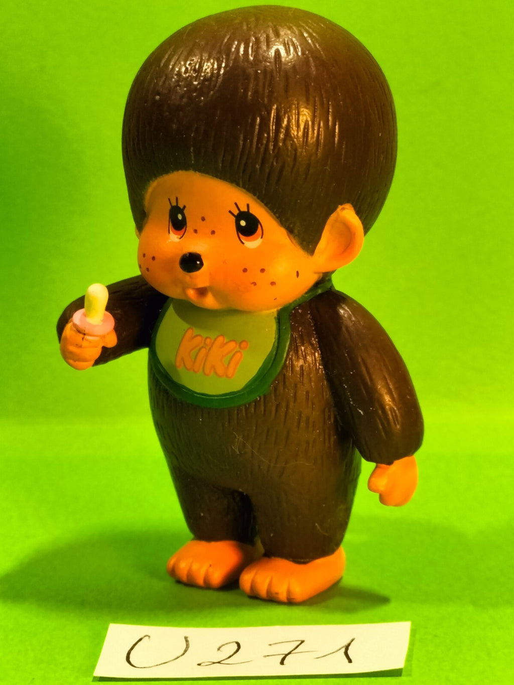 Figurine U271 / Keychain U272 (your choice): Kiki - Monchichi 7cm Plastoy