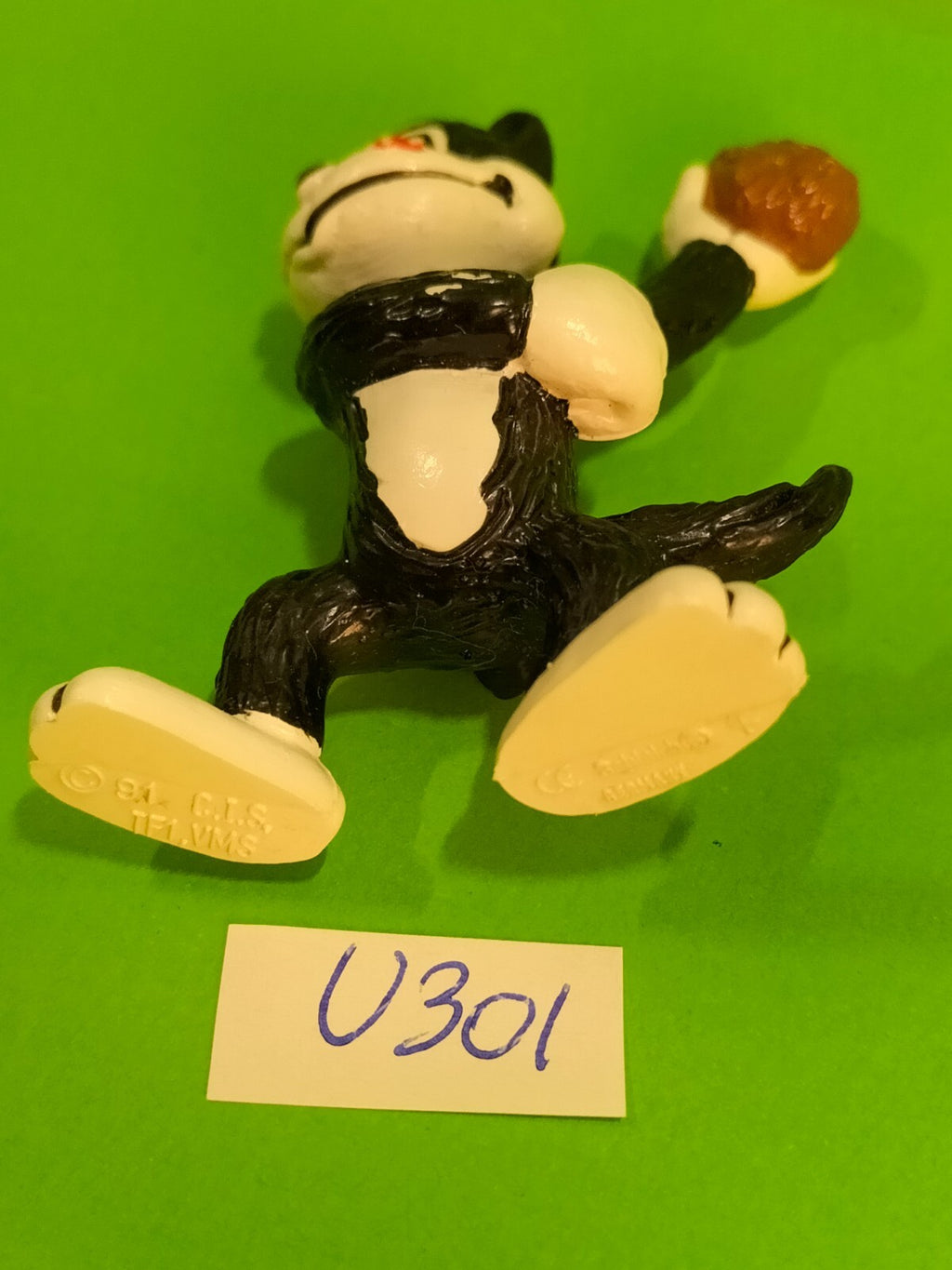 Figurine U301: Hercules Cat PIF Gadget Schleich TF1 8cm 1991