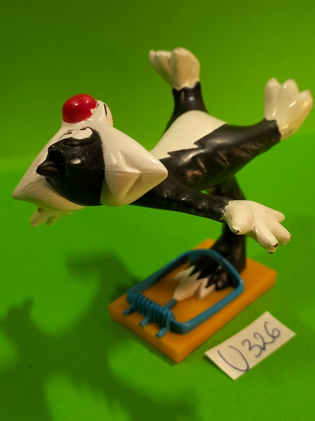 Figurine U326: Cat Sylvester Grominet 7cm Warner 1994 Looney tunes Macau