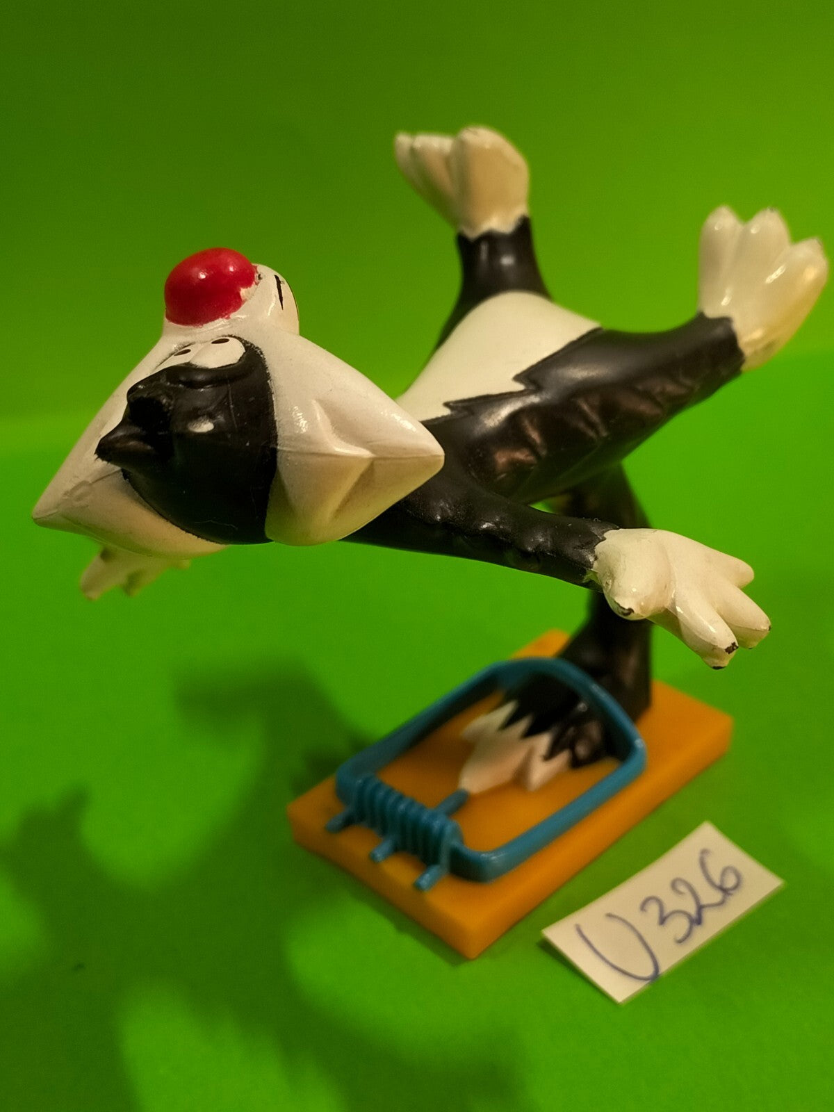 Figurine U326: Cat Sylvester Grominet 7cm Warner 1994 Looney tunes Macau