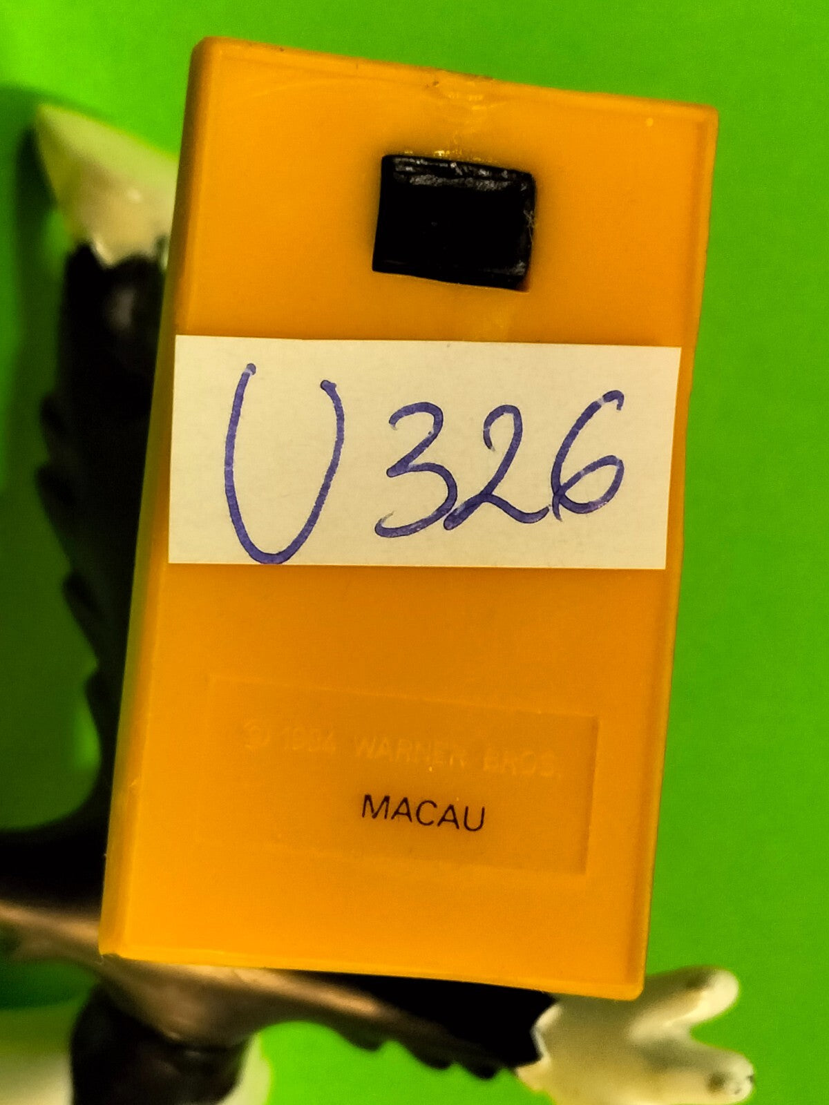 Figurine U326: Cat Sylvester Grominet 7cm Warner 1994 Looney tunes Macau