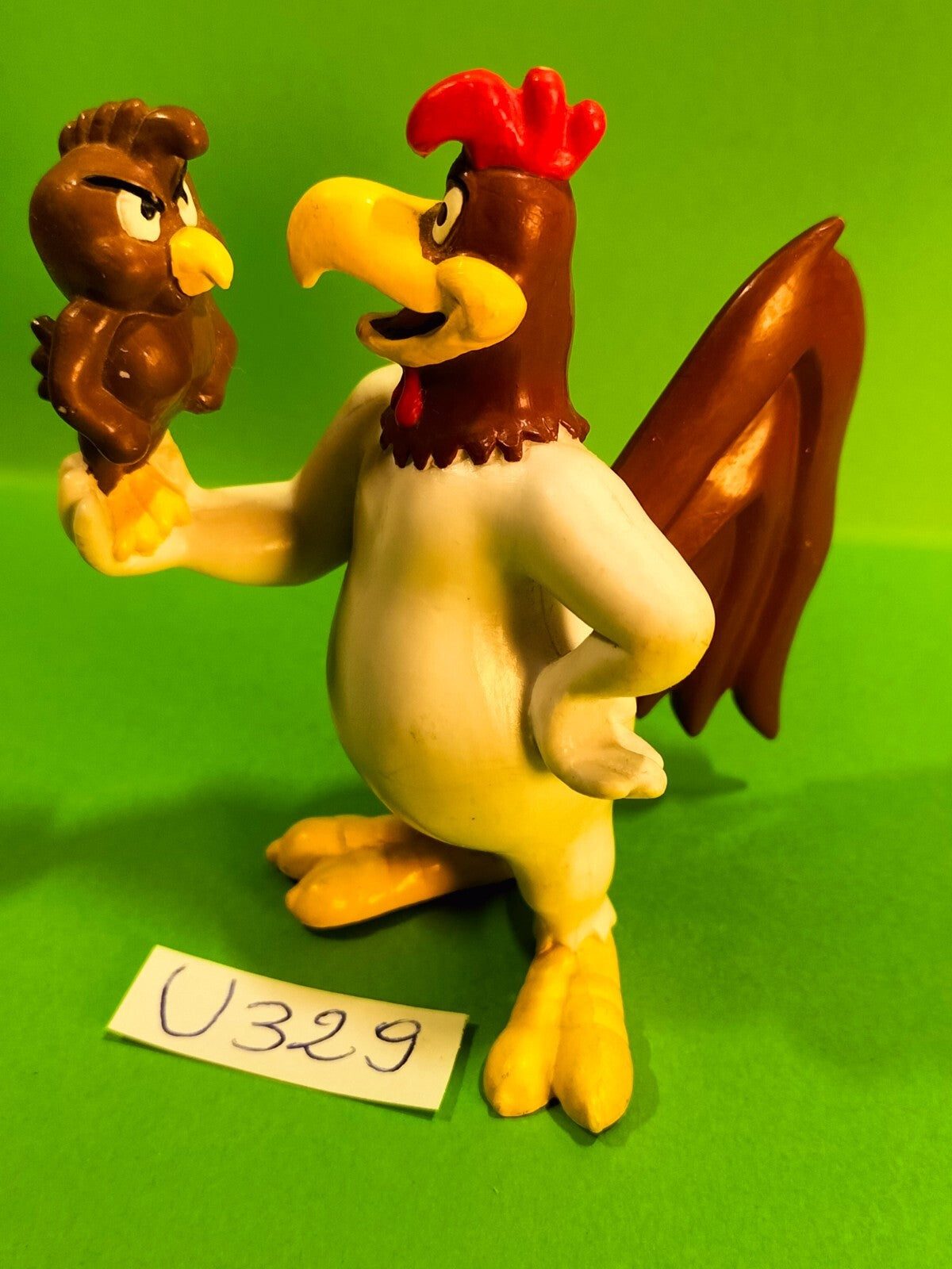 Figure U329: Foghorn Leghorn Henery Hawk/Charlie the Rooster &amp; Henry 1988 rare