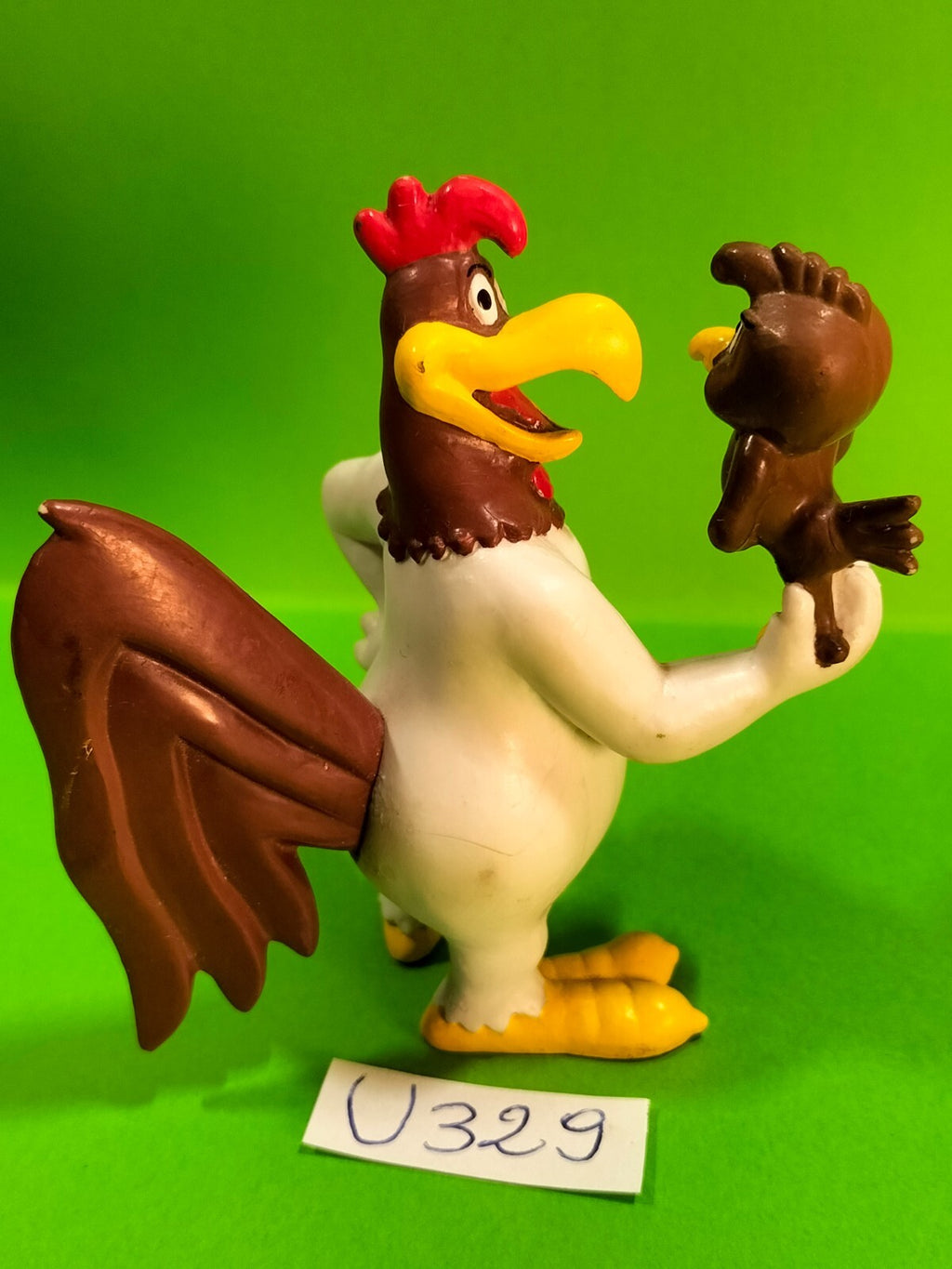 Figure U329: Foghorn Leghorn Henery Hawk/Charlie the Rooster &amp; Henry 1988 rare