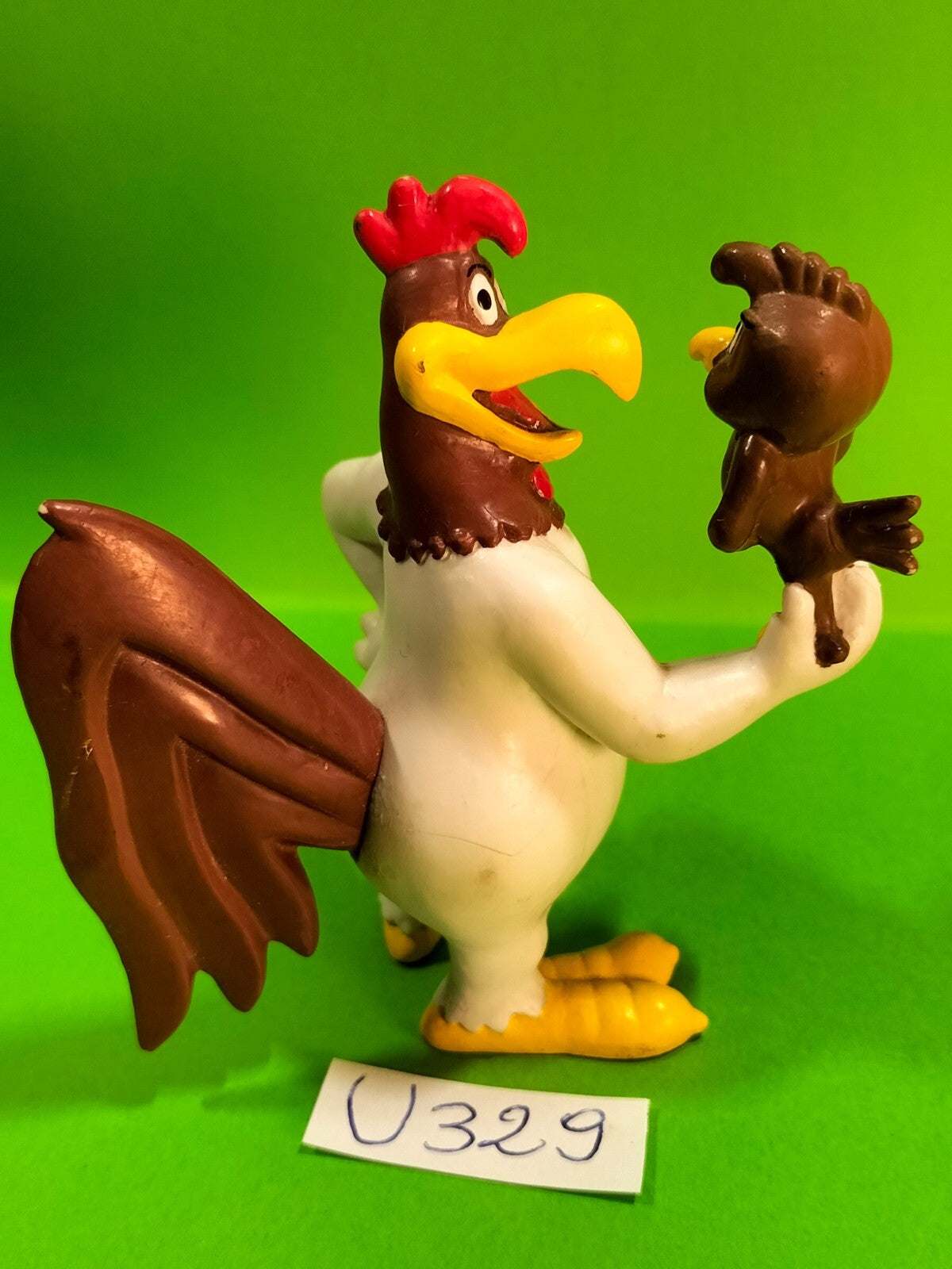 Figure U329: Foghorn Leghorn Henery Hawk/Charlie the Rooster &amp; Henry 1988 rare