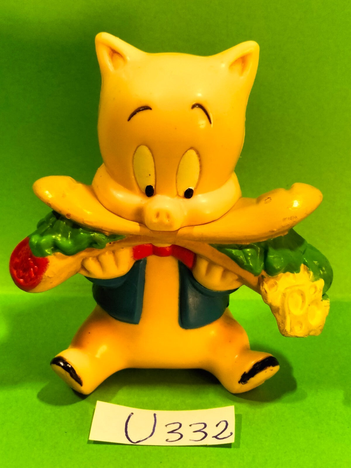 Figurine U332: Porky pig 1994 Warner Bros 7cm Looney tunes