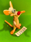 Figurine U337: Pinky Mouse (&amp; the Brain) Animaniacs 6cm Warner 1994 Just toys