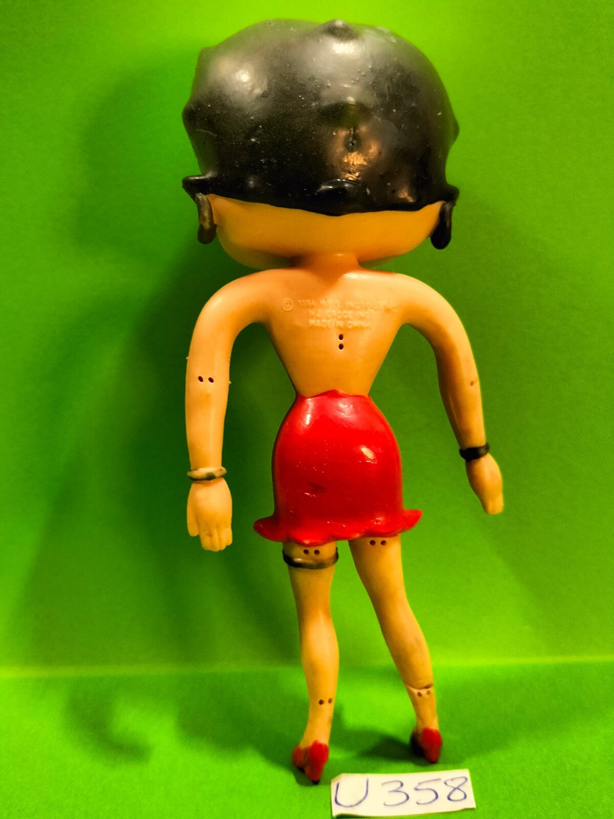 Figurine U358: Betty Boop flexible Bendable 14cm KFS 1994 - 1 damaged leg