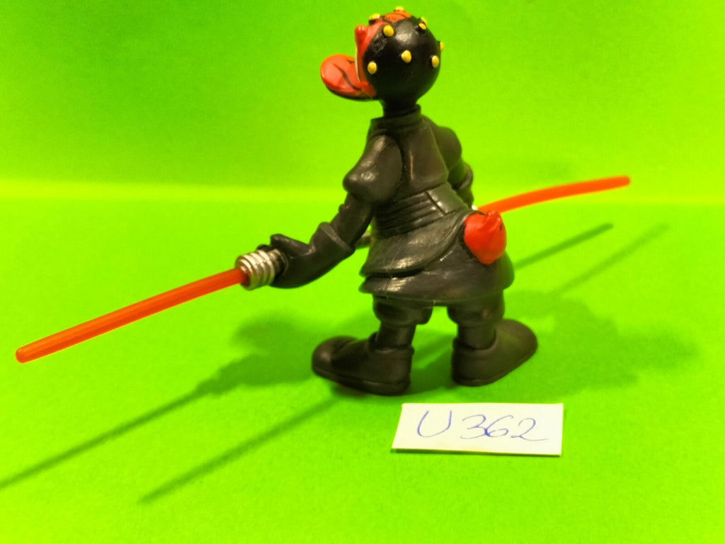 Figurine U362: Duck Donald duck Darth Maul Star Wars 6cm Disney 2008 LFL