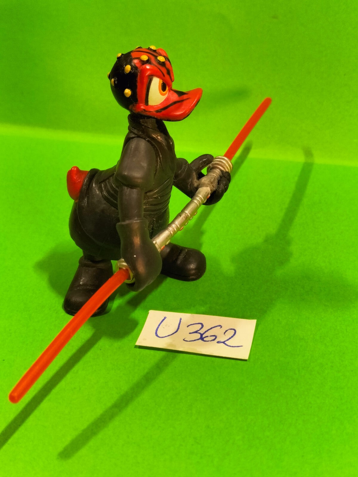Figurine U362: Duck Donald duck Darth Maul Star Wars 6cm Disney 2008 LFL