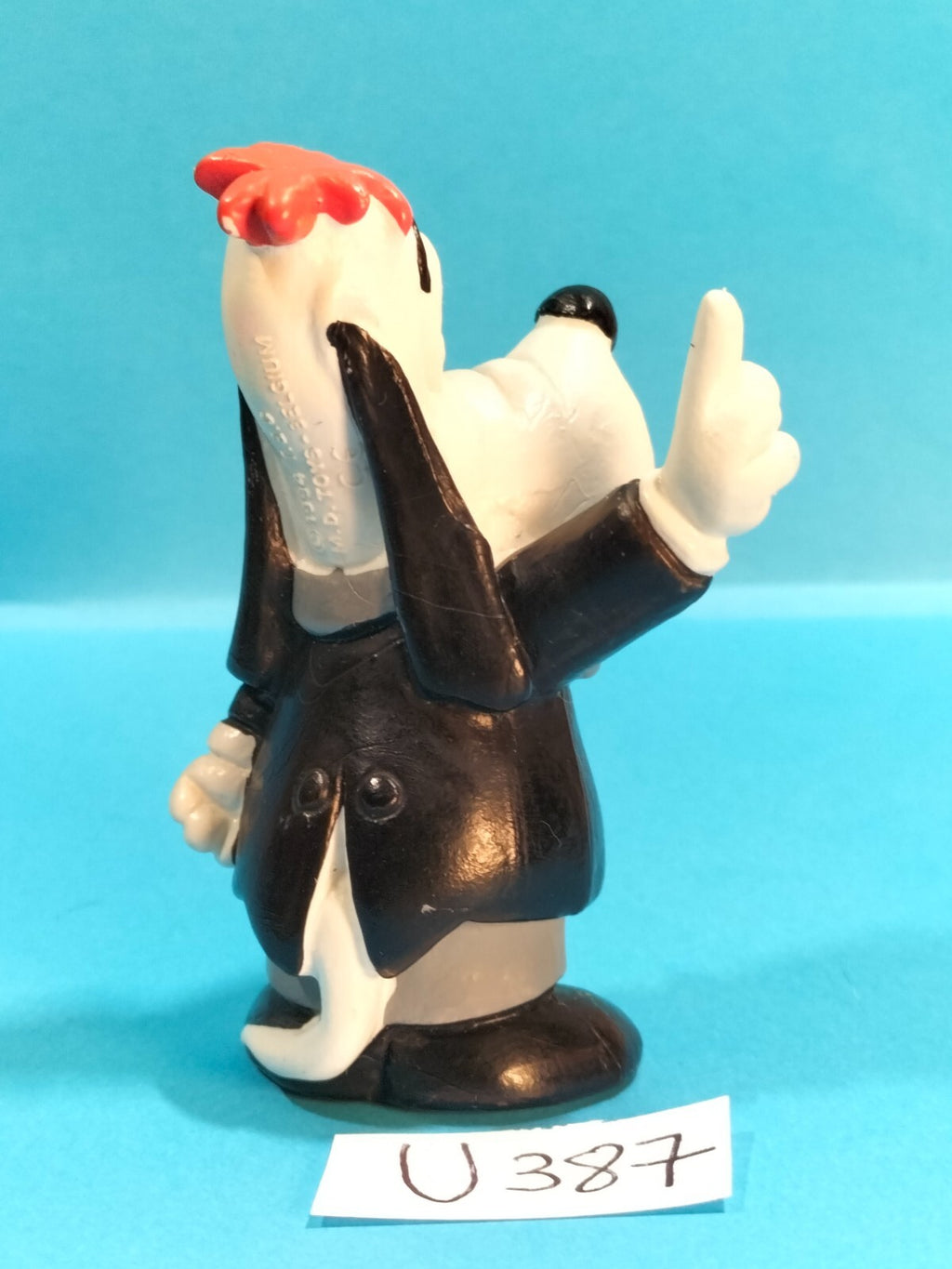 Figurine U387: Droopy dog ​​in tuxedo 6.5cm MDtoys 1994 Tex Avery