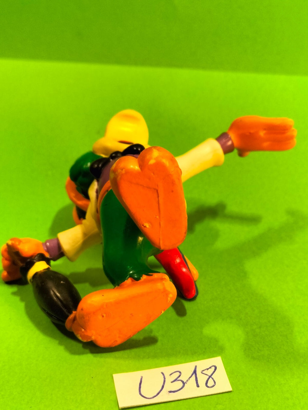 Figurine U318: Jose Carioca Parrot, 3 Caballeros Disney, 7cm, Comics Spain 1986