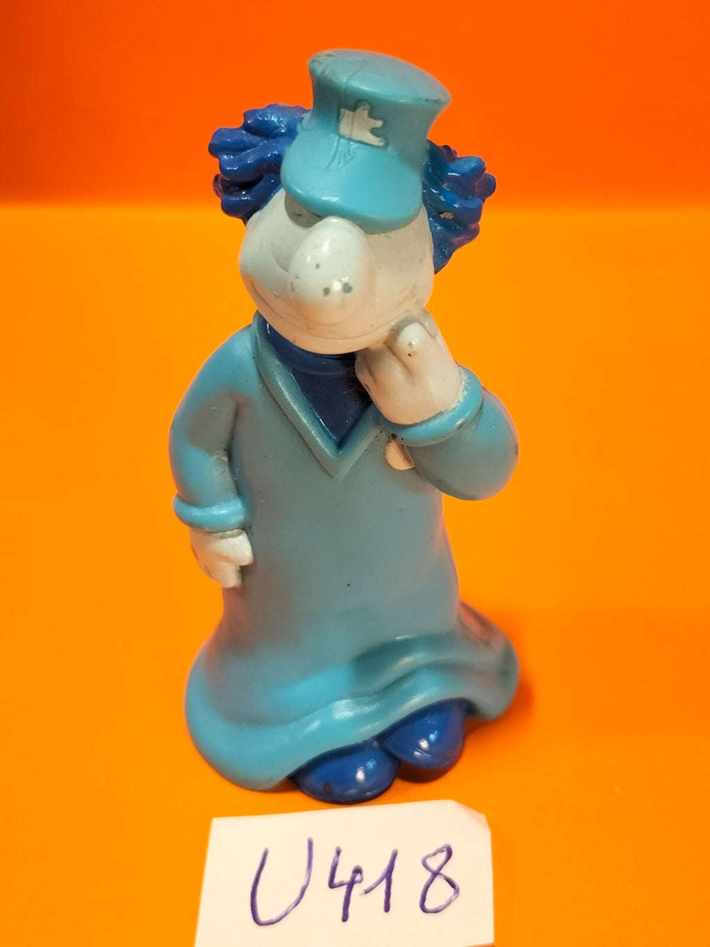 Figurine U418: Blue piece police - Puzzle Place 1994 Henson LCC/KCET
