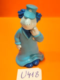 Figurine U418: Blue piece police - Puzzle Place 1994 Henson LCC/KCET