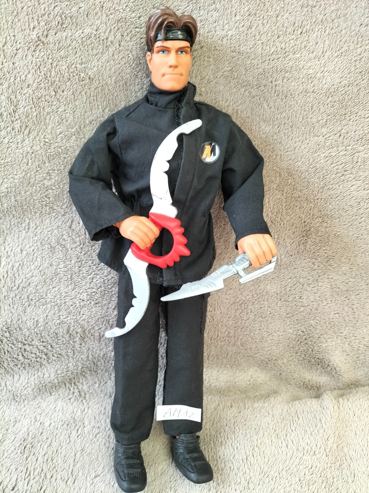 Action-Man AM12: Max Steel Karate Combat Mattel 1998