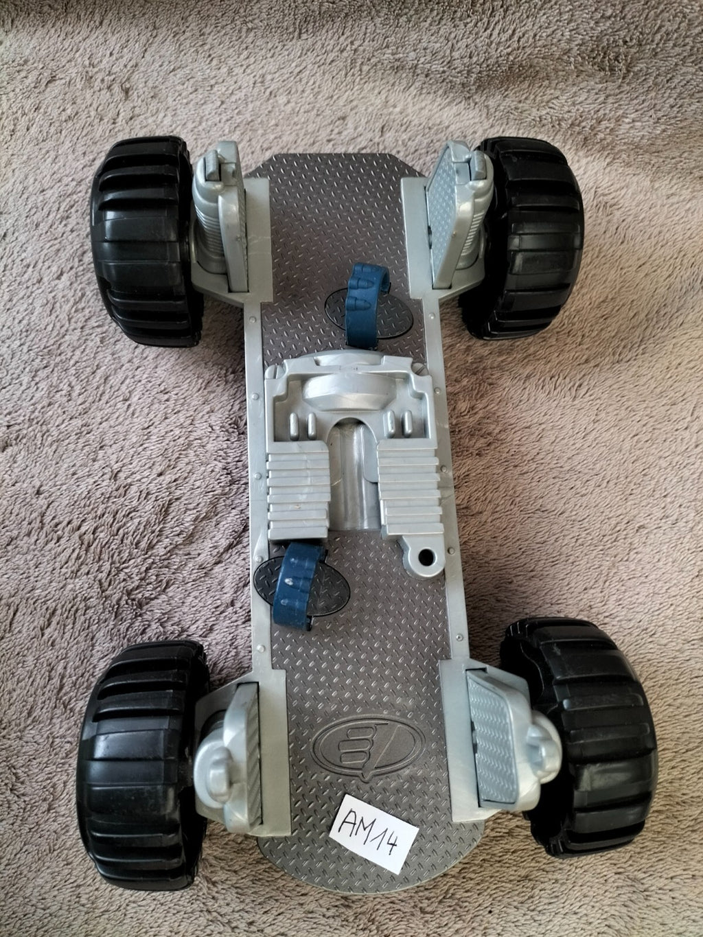 Action-Man AM14: Max Steel Tornado Chaser N-Tek skateboard Mattel 1998