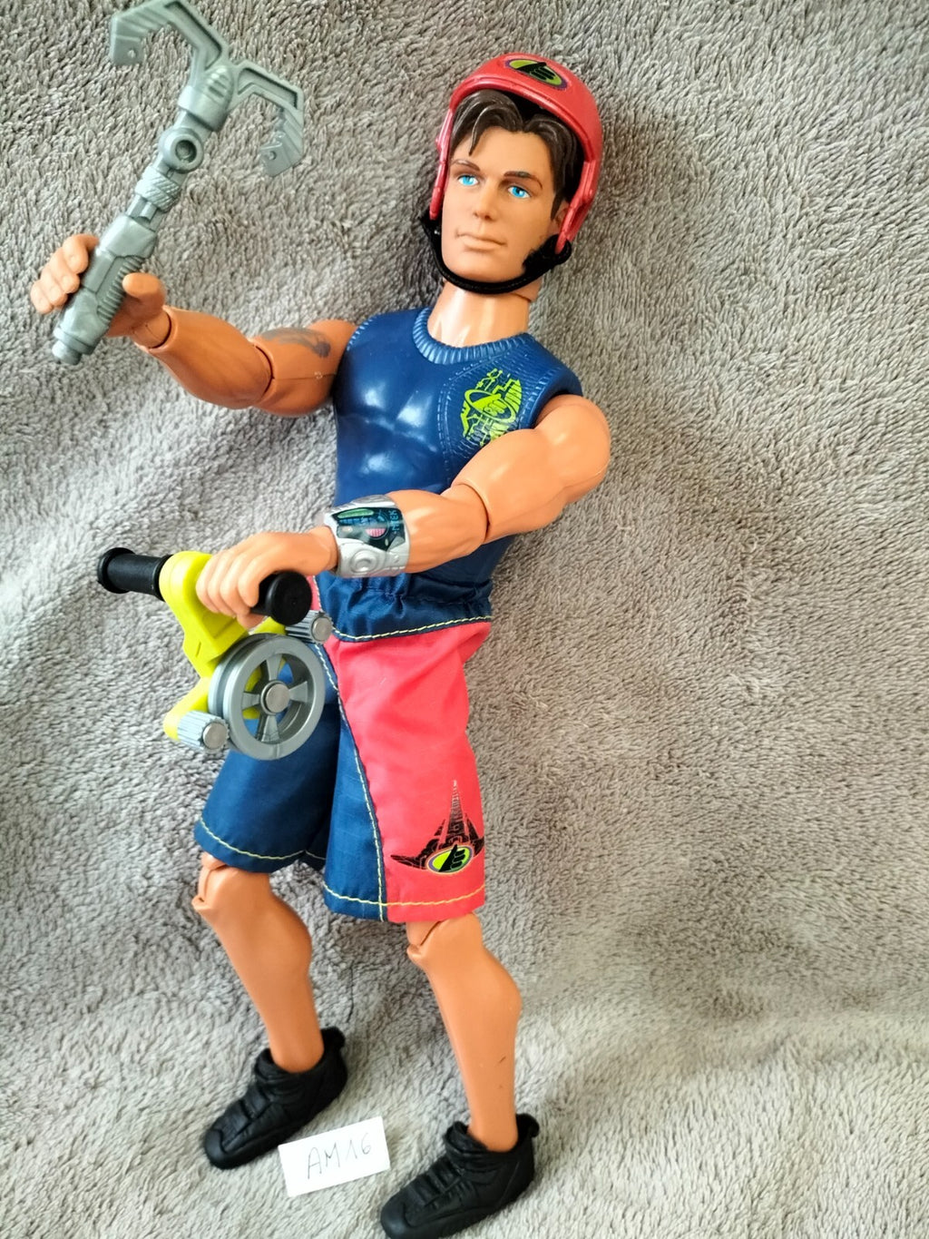 Action-Man AM15/AM16: Max Steel ZIPLINE Mattel 1998