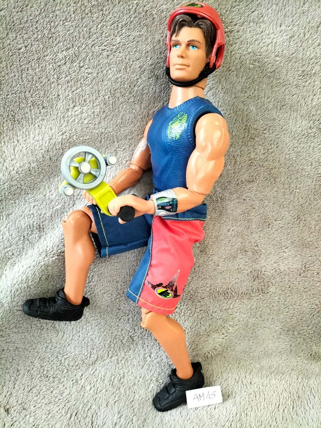 Action-Man AM15/AM16: Max Steel ZIPLINE Mattel 1998