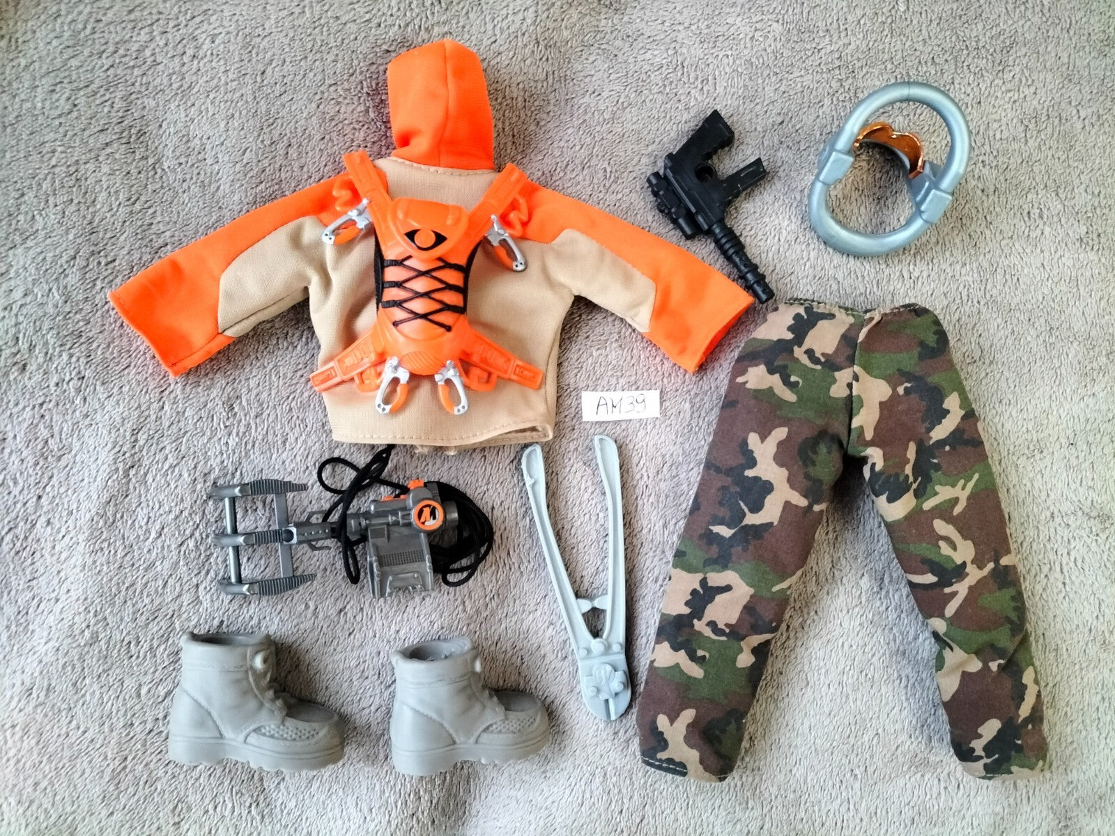 Action-Man AM39: Military Spy, Burglar, and Mountaineer - Hasbro - 1999