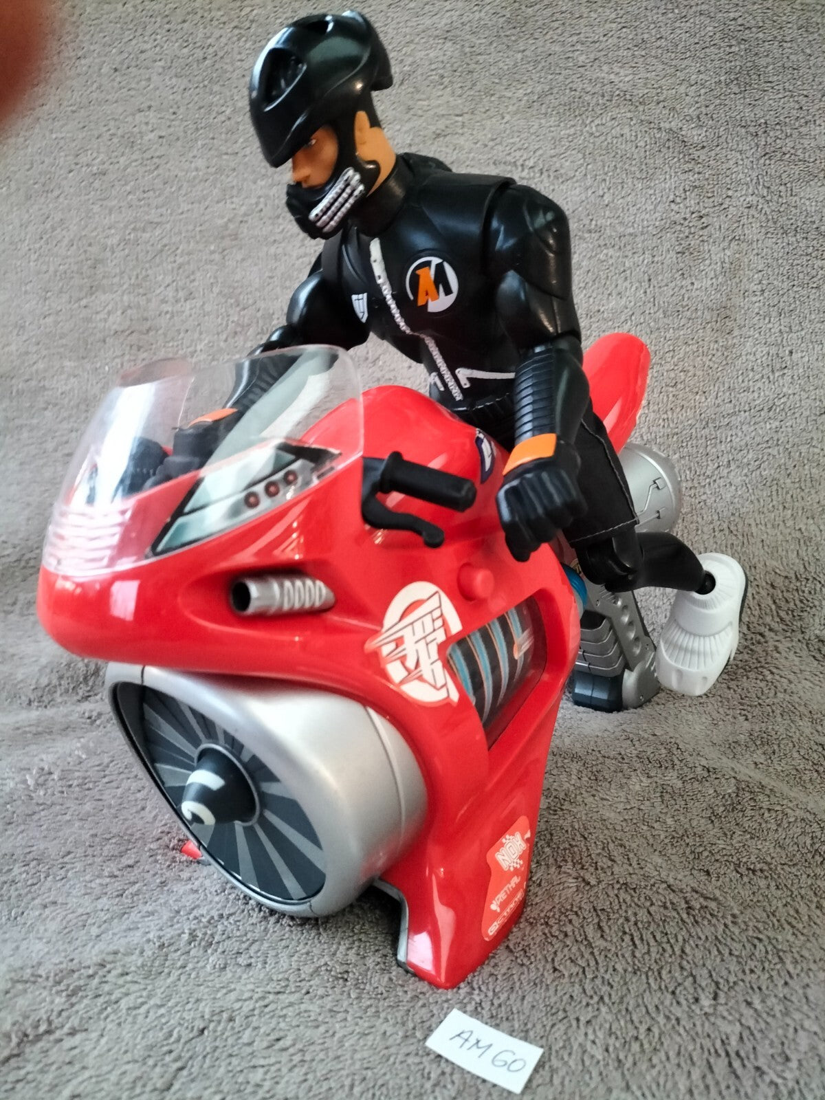 Action-Man AM60: Space Motorcycle 1999 Space motorbike gyro moto octane mach
