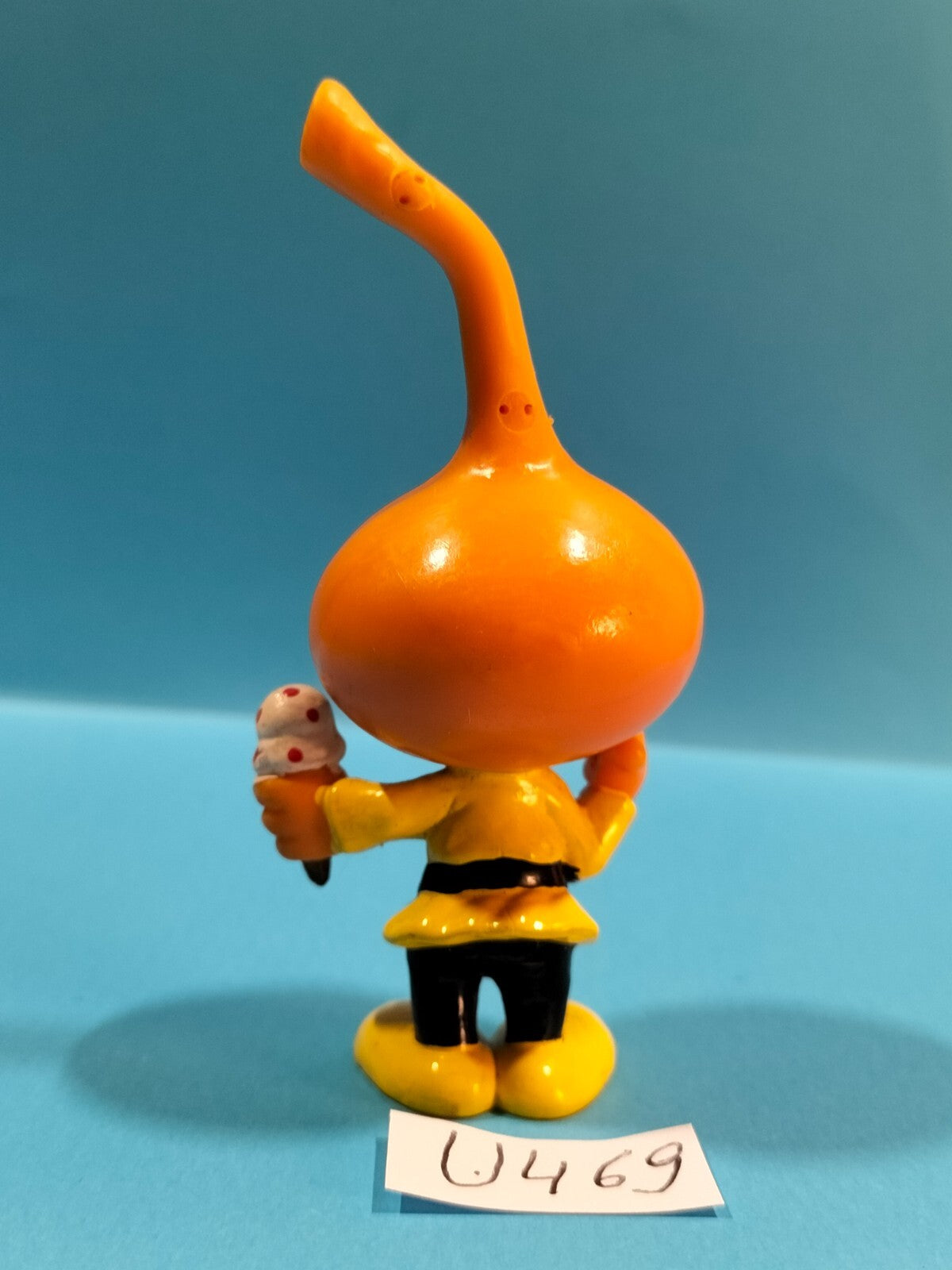 Figure U469: Snorky Dimmy Ice 8cm Schleich Hong Kong 1984 Snorkels ice-cream