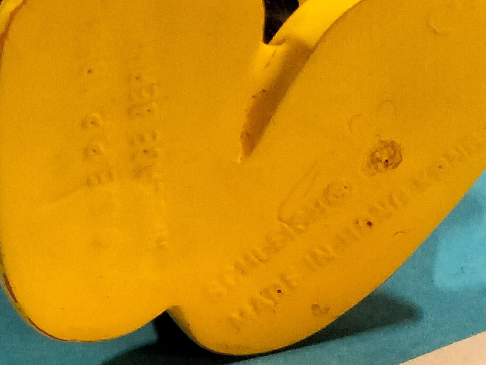 Figure U469: Snorky Dimmy Ice 8cm Schleich Hong Kong 1984 Snorkels ice-cream