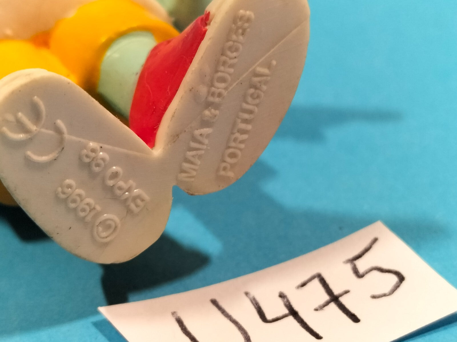 Figurine U475: Gil Mascot, Lisbon World Exposition, Portugal 1998, 8cm