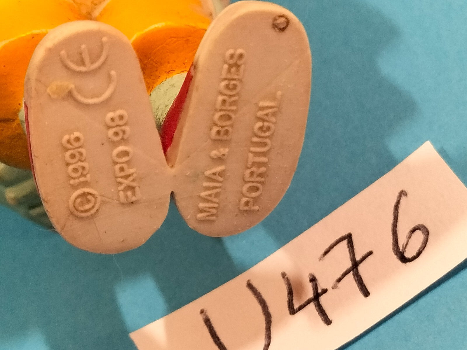 Figurine U476: Gil Mascot Keychain, Lisbon World Expo 1998