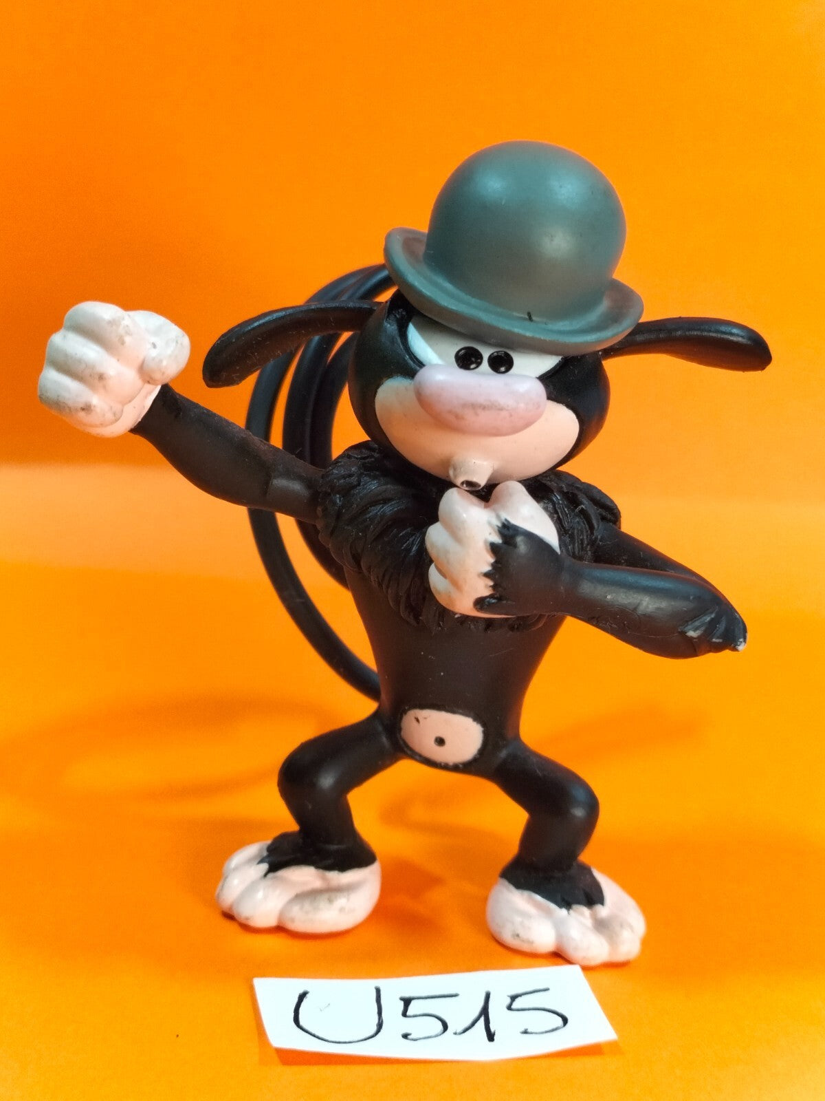 Figurine U515: black Marsupilami noir 2002 Plastoy 6.5cm