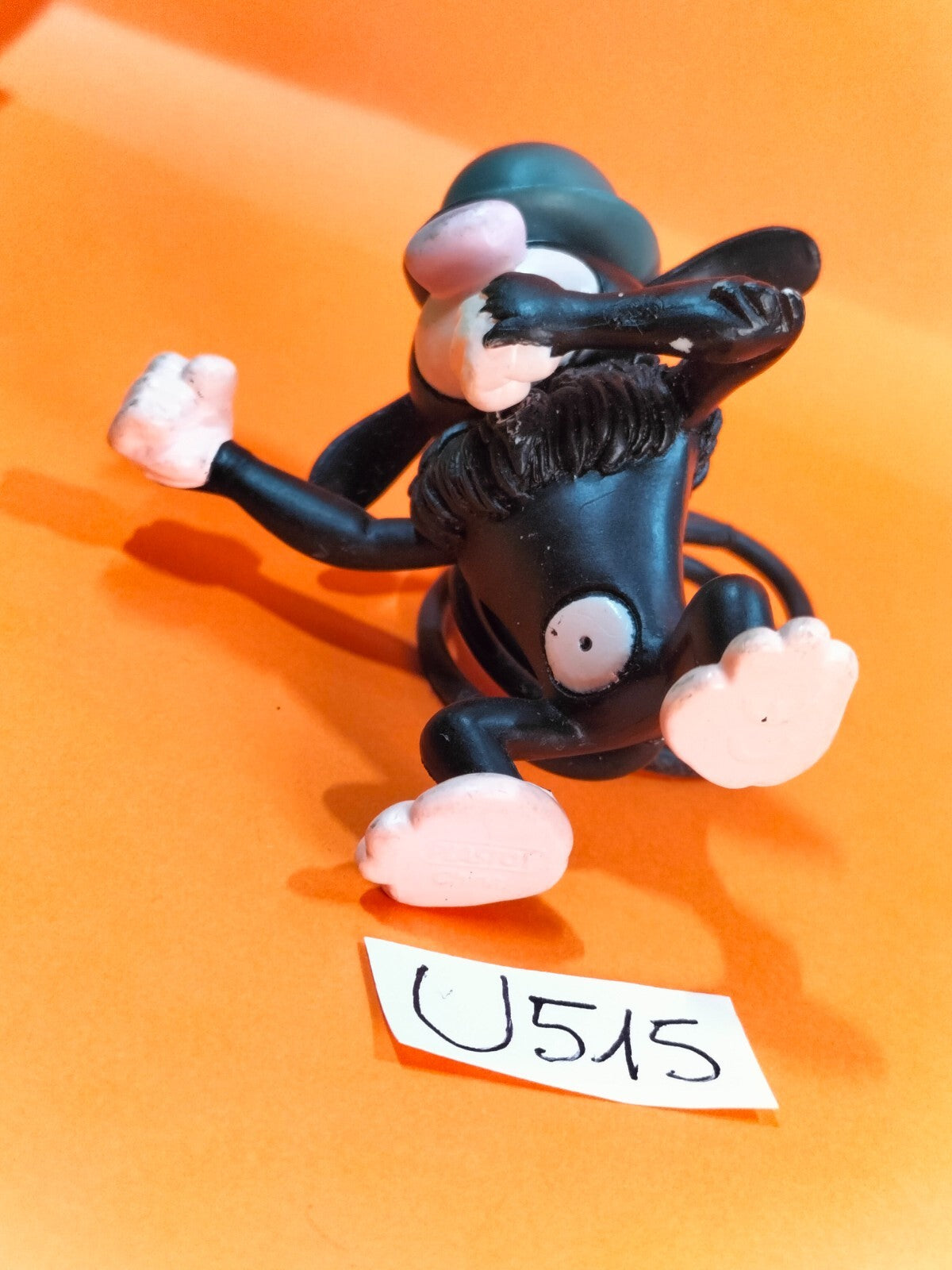 Figurine U515: black Marsupilami noir 2002 Plastoy 6.5cm