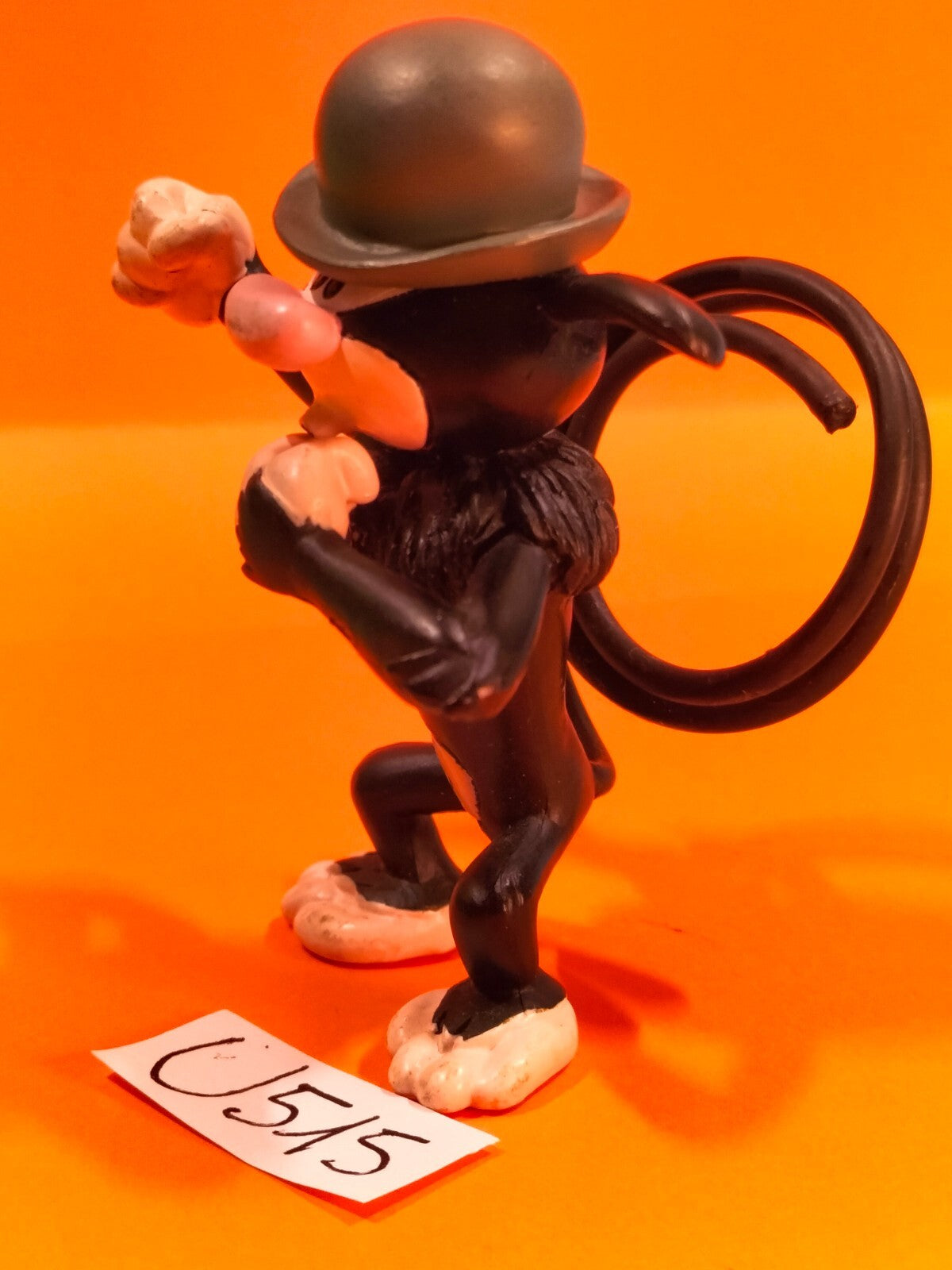 Figurine U515: black Marsupilami noir 2002 Plastoy 6.5cm