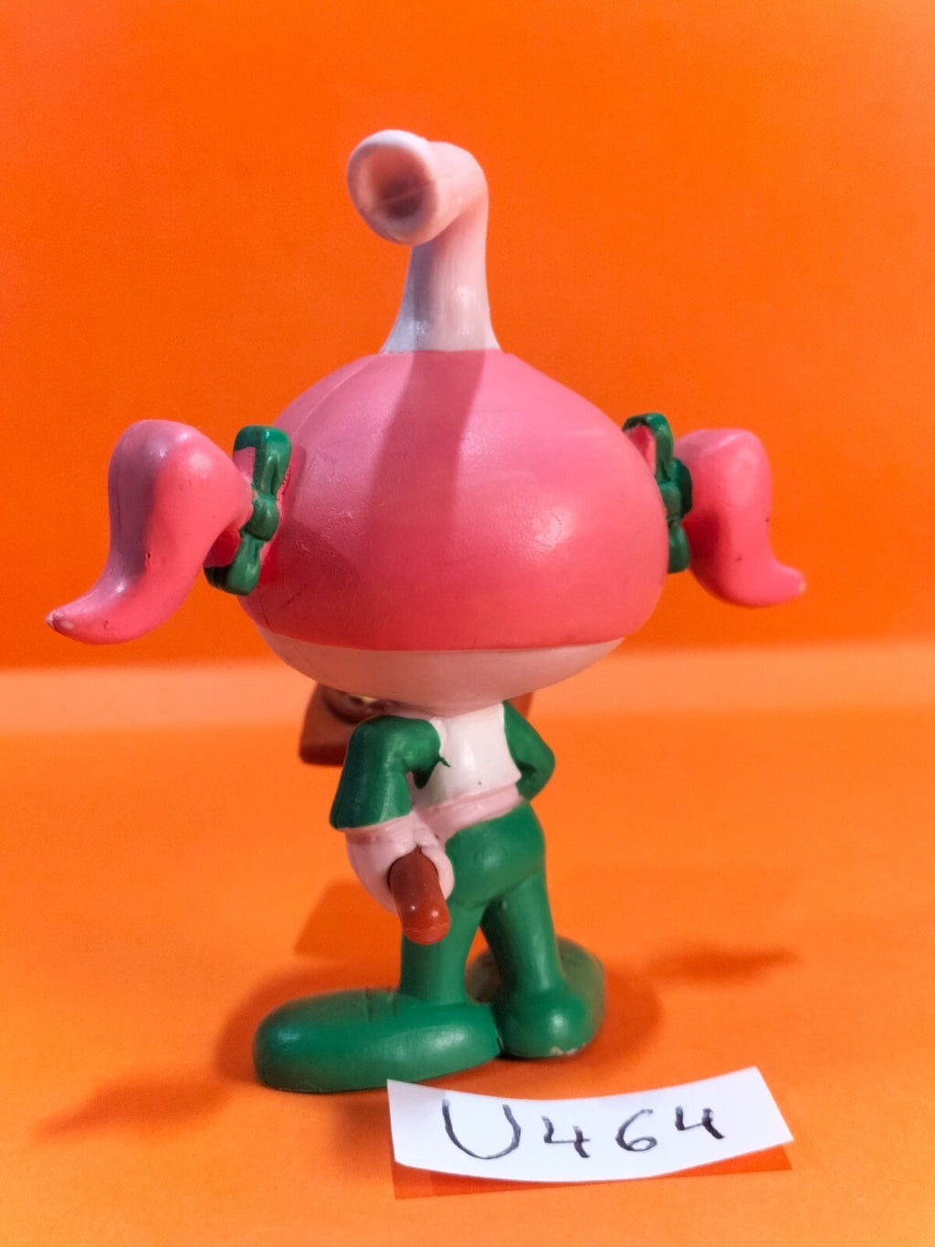 Figurine U464: Snorky Casey Pizza 8 cm Schleich W.Germany 1984 Snorkels
