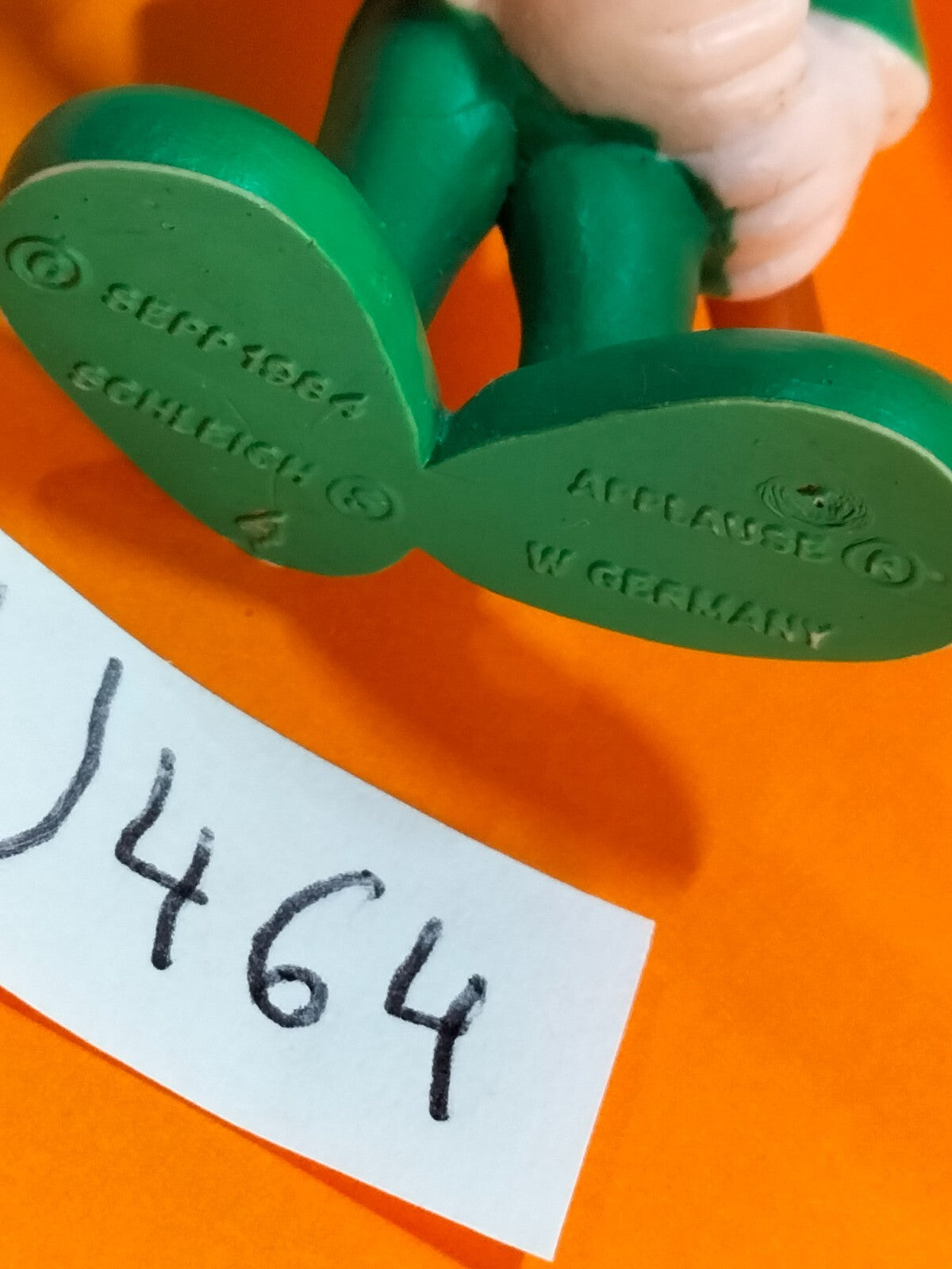 Figurine U464: Snorky Casey Pizza 8 cm Schleich W.Germany 1984 Snorkels