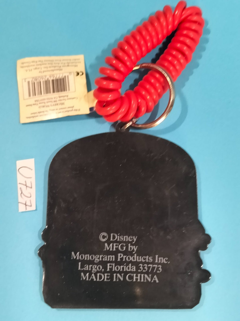 Figurine U727: Mickey, Goofy, and Donald Duck Keychain - 7cm Disney keychain