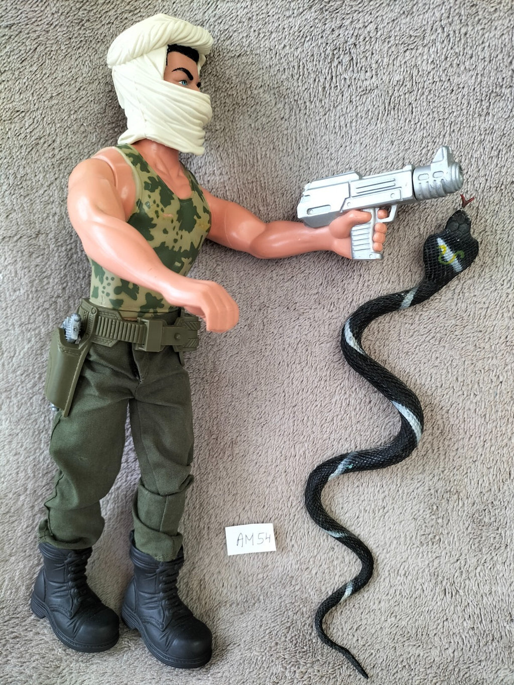 Action-Man AM54: Operation Jungle Serpent 1997 snake