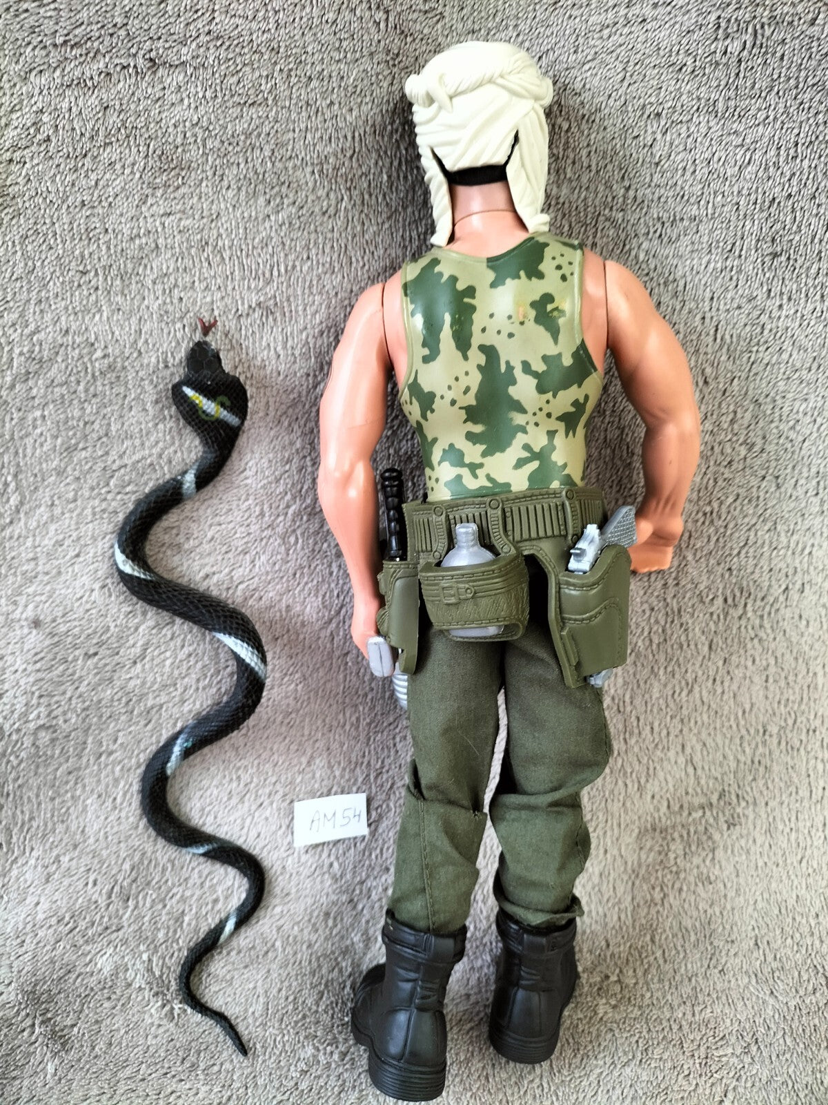 Action-Man AM54: Operation Jungle Serpent 1997 snake