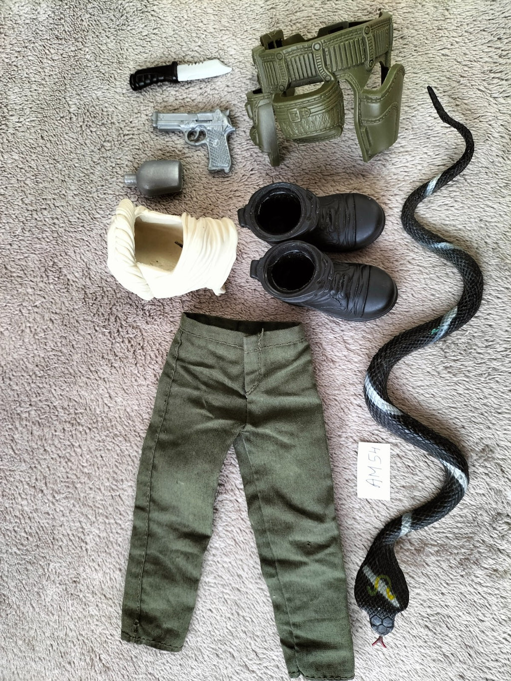 Action-Man AM54: Operation Jungle Serpent 1997 snake
