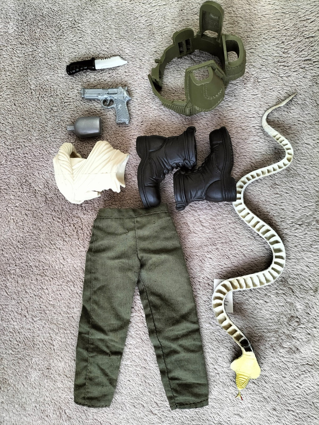 Action-Man AM54: Operation Jungle Serpent 1997 snake