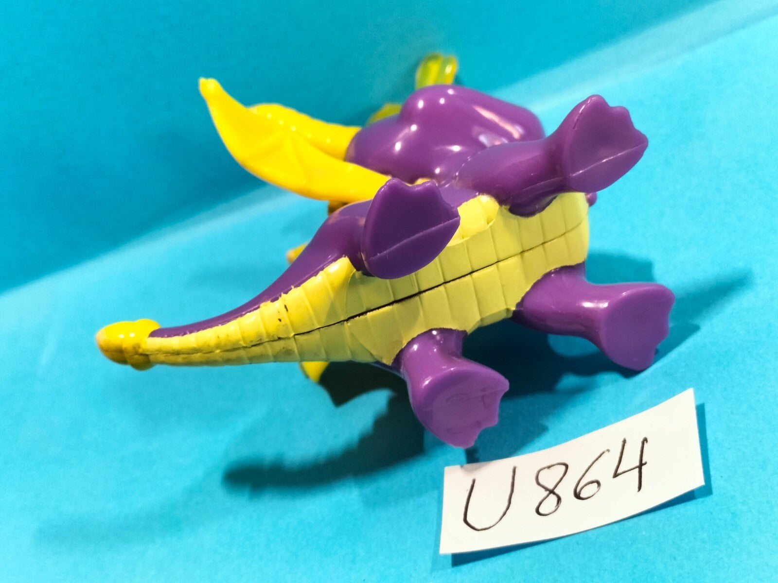 Figurine U864: Dragon Spyro 8cm Hardees 2001 vintage
