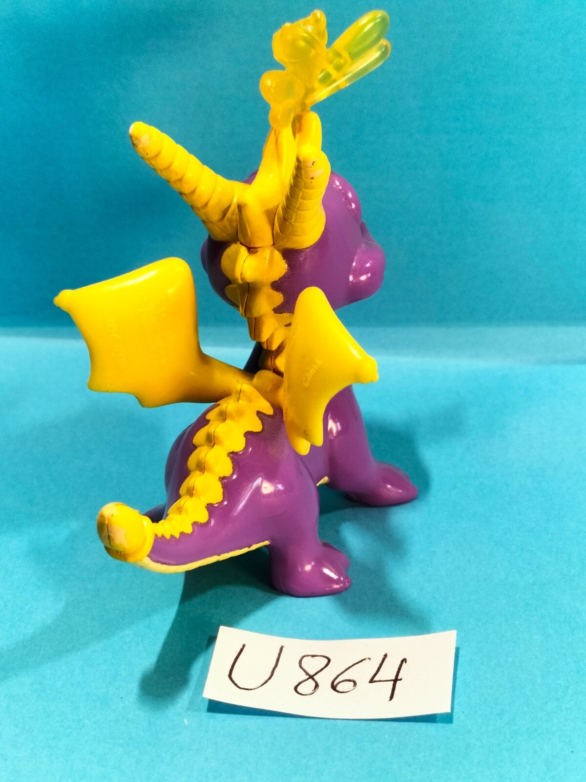 Figurine U864: Dragon Spyro 8cm Hardees 2001 vintage