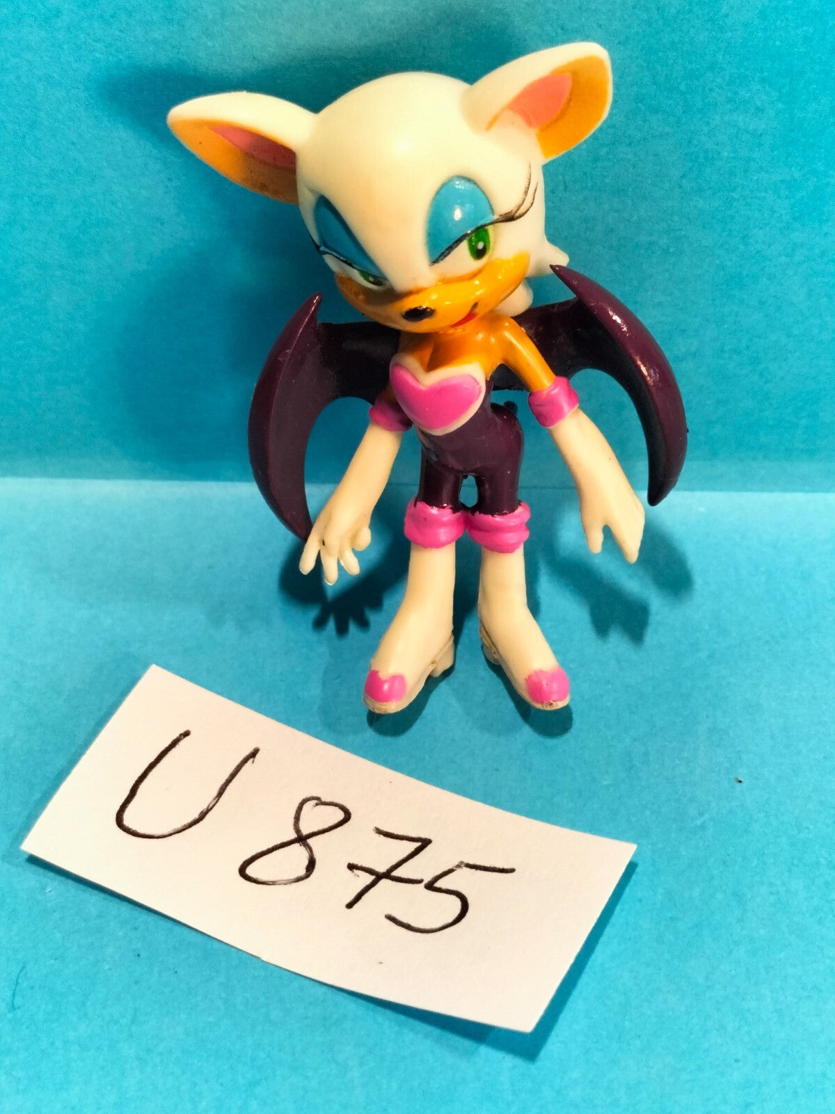 Figurine U875: Sonic X Rouge The Bat UK Mini Capsule Sega 4cm rare