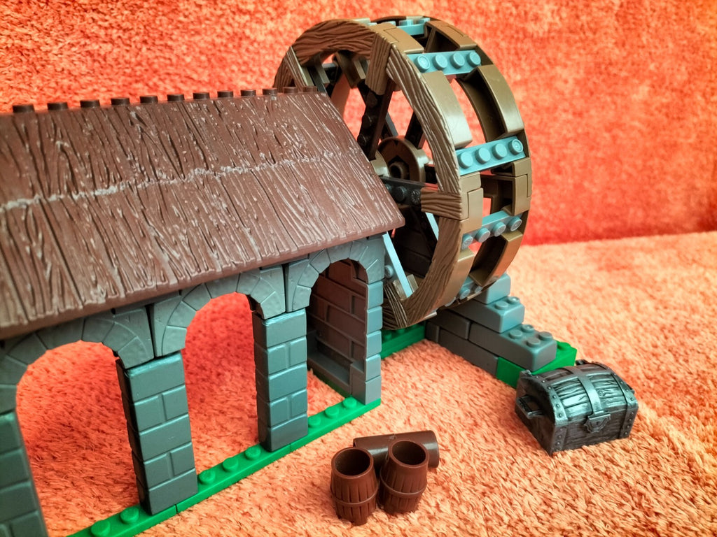 Lot V051: Mega Bloks Pirates of the Caribbean Water wheel duel 1027