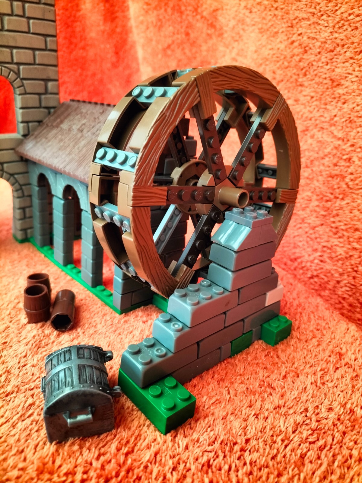 Lot V051: Mega Bloks Pirates of the Caribbean Water wheel duel 1027